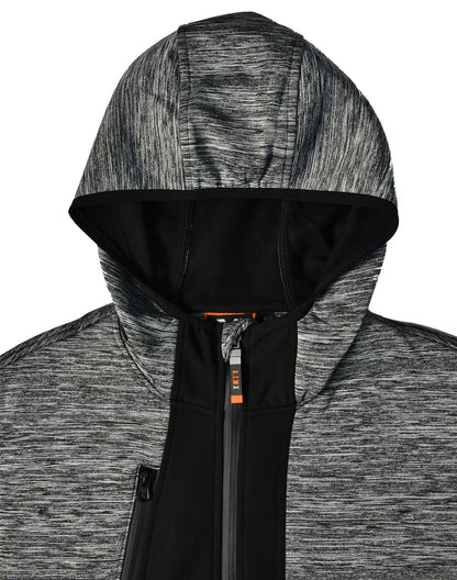 AIW JK49 LAMINATED FUNCTIONAL KNIT HOODIE