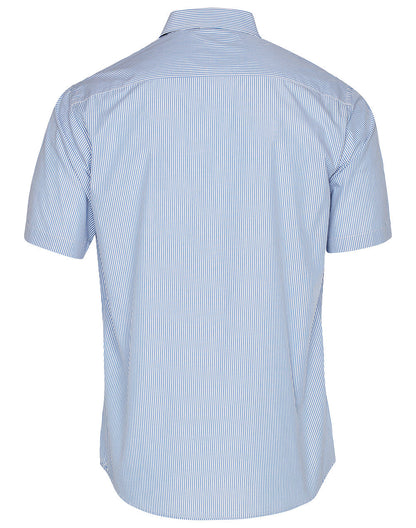 Benchmark M7231 Men's Balance Stripe Short Sleeve Shirt