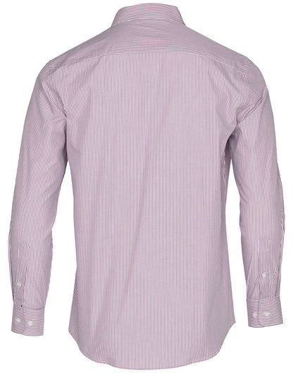 Benchmark M7232 Men's Balance Stripe Long Sleeve Shirt