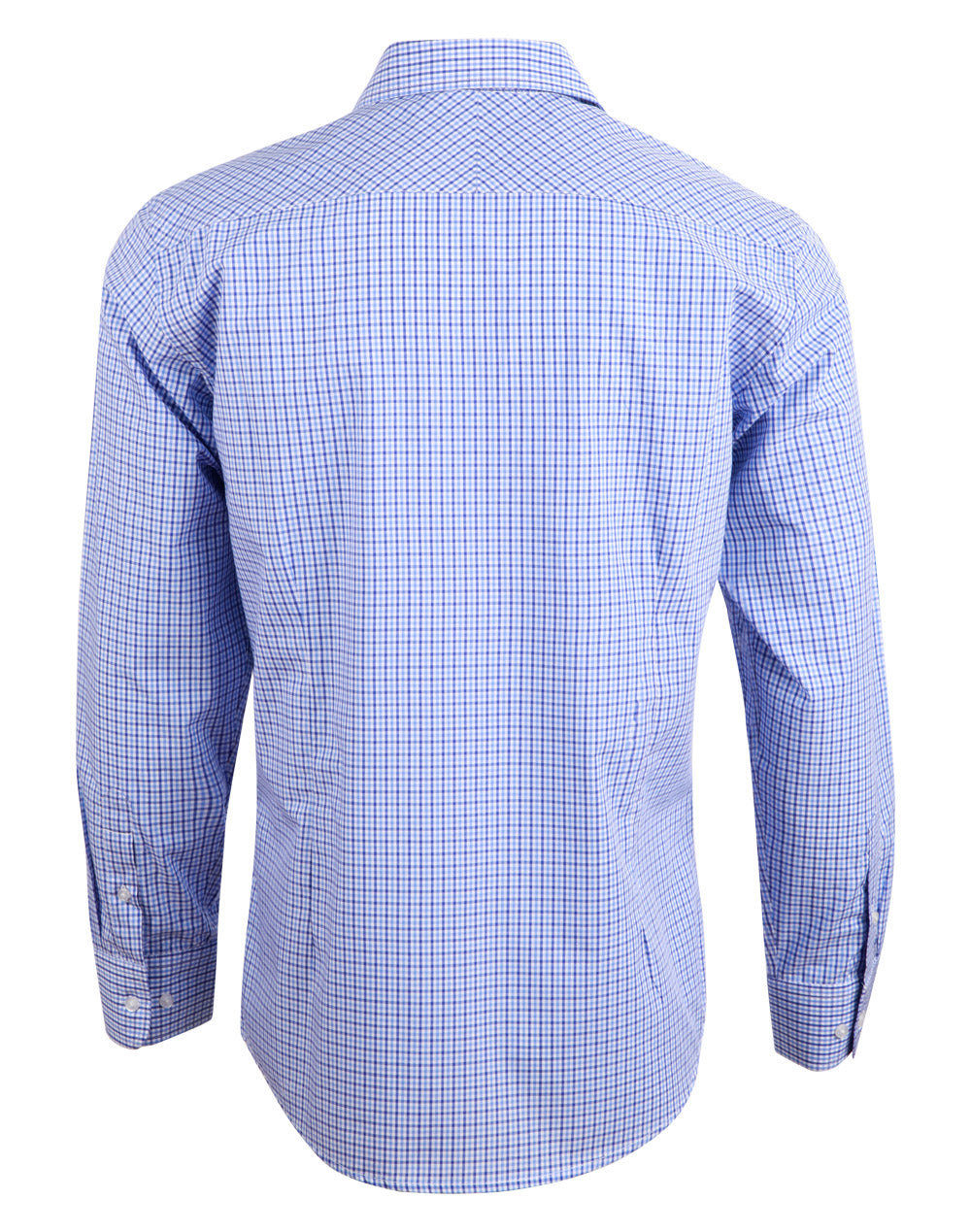 Benchmark M7320L Men’s Multi-Tone Check Long Sleeve Shirt