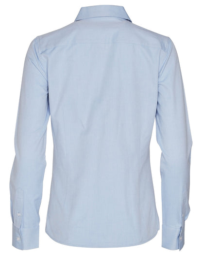 Benchmark M8005L Women's Pinpoint Oxford Long Sleeve Shirt