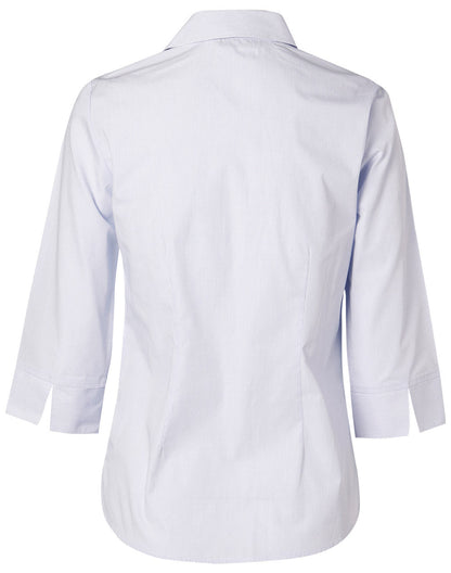 Benchmark M8360Q Women's Mini Check 3/4 Shirt