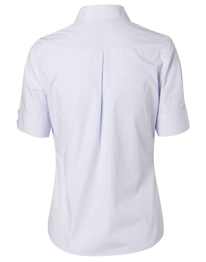 Benchmark M8360S Women's Mini Check Short Sleeve Shirt