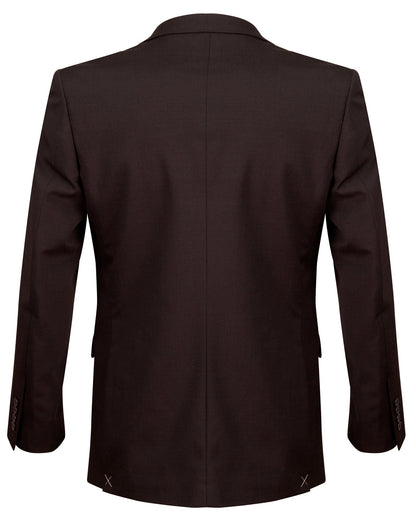 Men's Wool Blend Stretch Two Buttons Jacket M9100