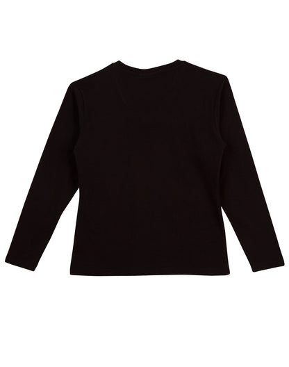 TS05A STRETCH LONG SLEEVE TEE - Ladies