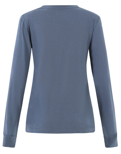 TS48 LADIES PREMIUM COTTON FACE L/S TEE