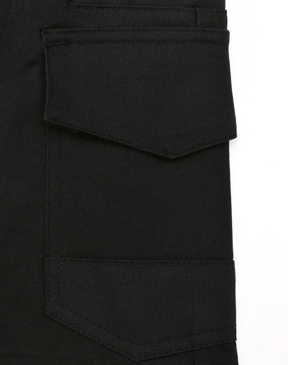 WP29 UNISEX COTTON STRETCH DRILL CUFFED WORK SHORTS