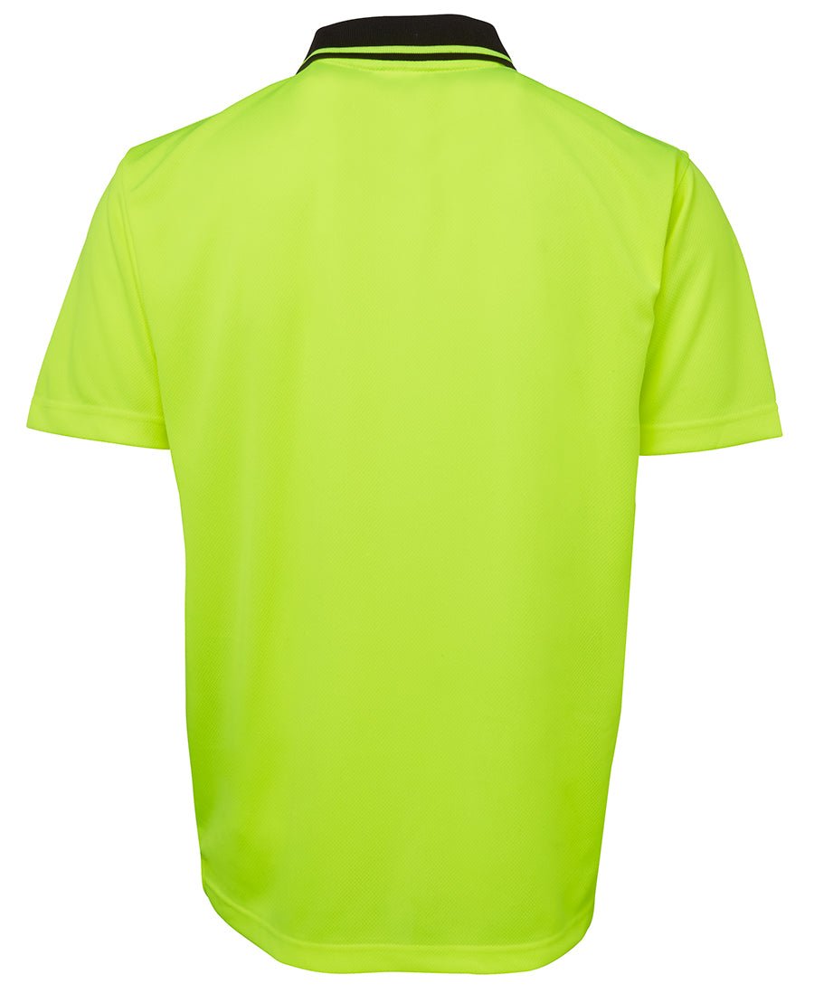 Adults Hi Vis Non Cuff Traditional Polo 6HVNC - Icon Tshirts