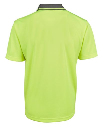 Adults Hi Vis Non Cuff Traditional Polo 6HVNC - Icon Tshirts