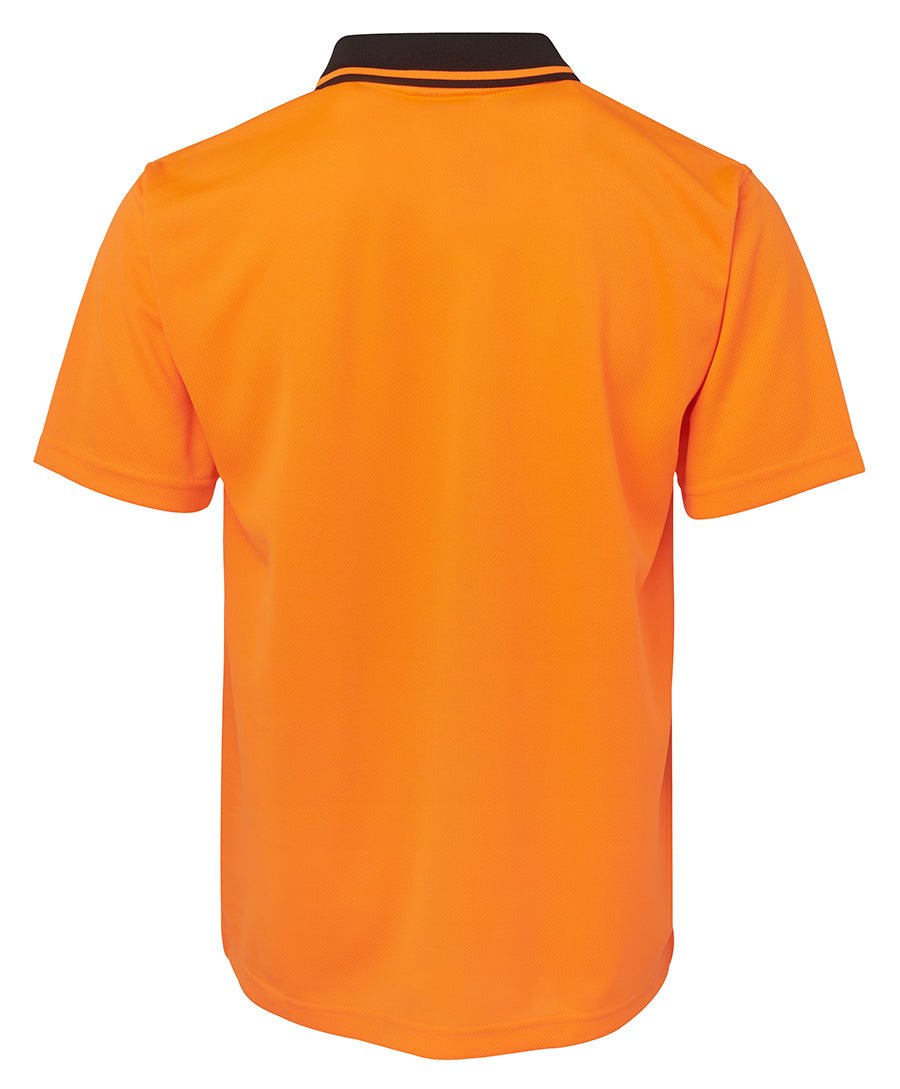 Adults Hi Vis Non Cuff Traditional Polo 6HVNC - Icon Tshirts