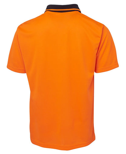 Adults Hi Vis Non Cuff Traditional Polo 6HVNC - Icon Tshirts