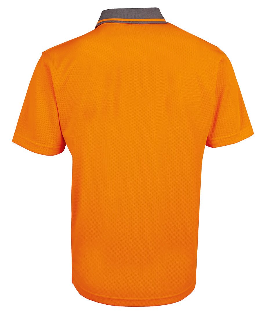 Adults Hi Vis Non Cuff Traditional Polo 6HVNC - Icon Tshirts