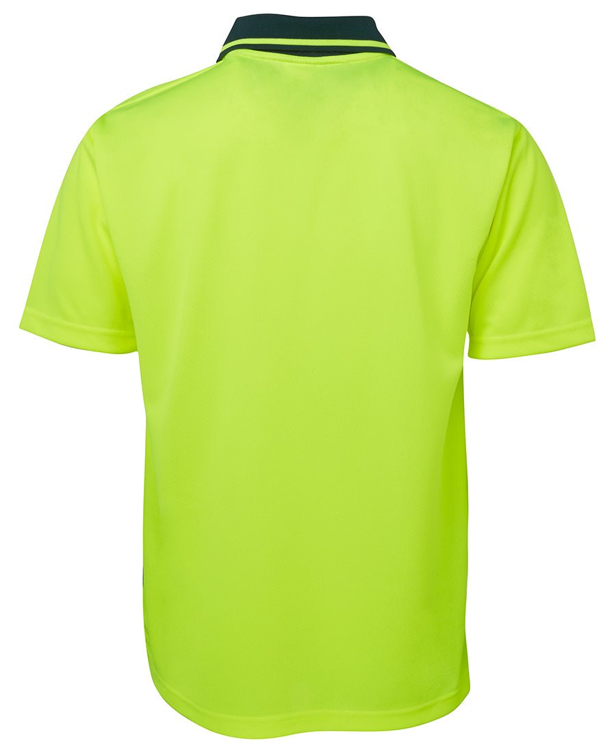 Adults Hi Vis Non Cuff Traditional Polo 6HVNC - Icon Tshirts