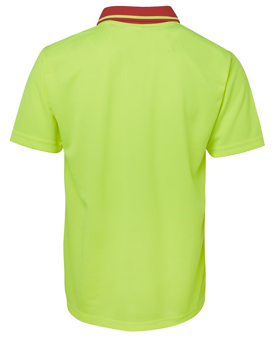 Adults Hi Vis Non Cuff Traditional Polo 6HVNC - Icon Tshirts