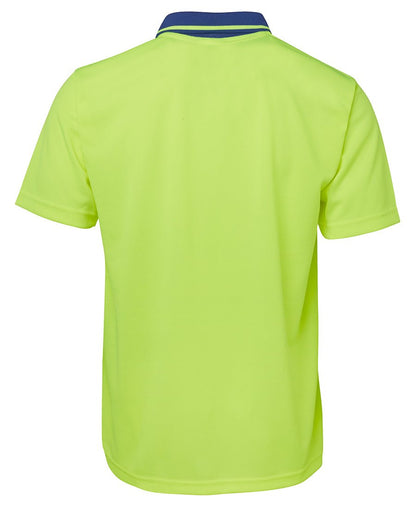 Adults Hi Vis Non Cuff Traditional Polo 6HVNC - Icon Tshirts
