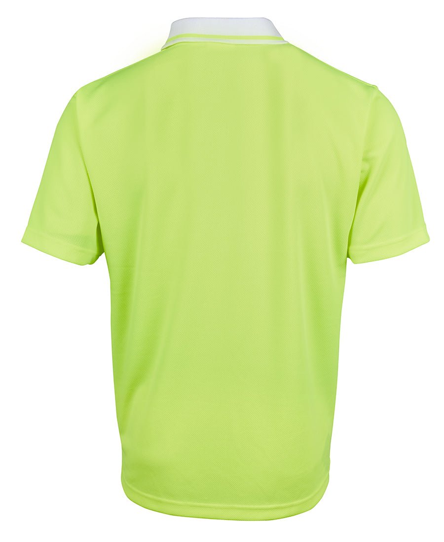 Adults Hi Vis Non Cuff Traditional Polo 6HVNC - Icon Tshirts