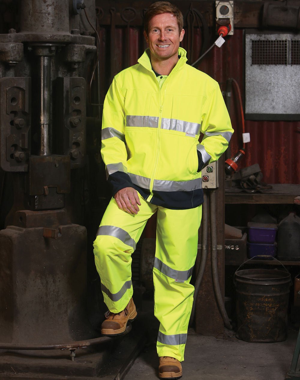 AIW HP01A HI-VIS SAFETY PANTS - Icon Tshirts