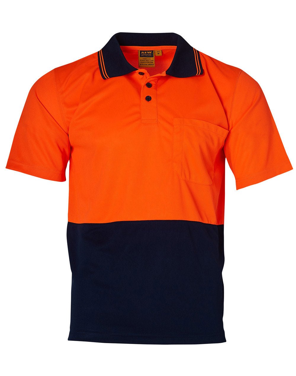 AIW SW01CD High Visibility CoolDry Short Sleeve Polo - Icon Tshirts