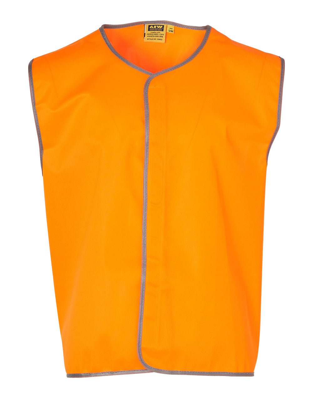 AIW SW02 Hi-Vis SAFETY VEST - Icon Tshirts