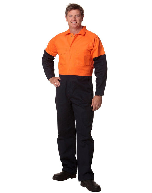 AIW SW204 MEN'S TWO TONE COVERALL Regular Size - Icon Tshirts