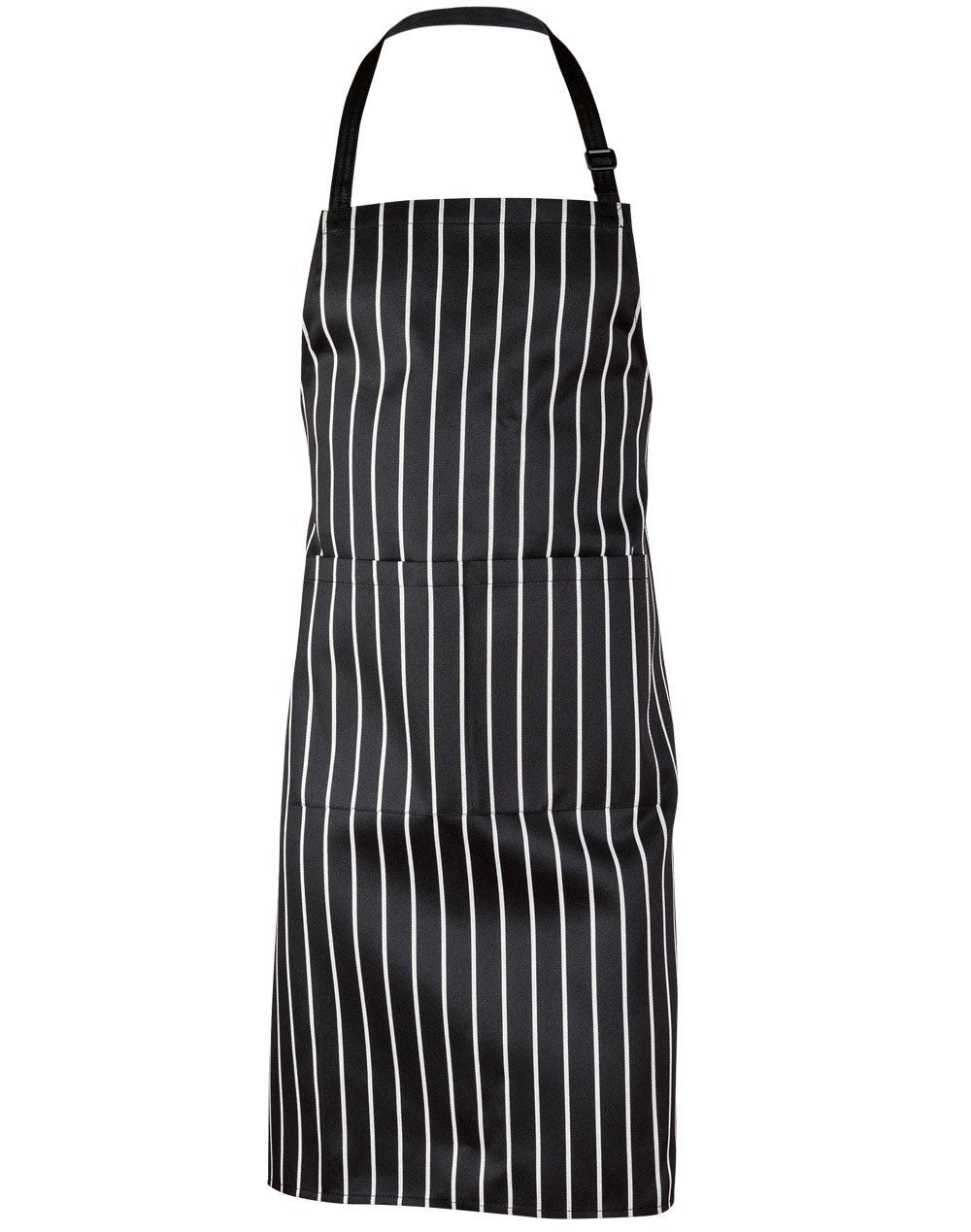 Benchmark AP04 Bib Stripe Apron - Icon Tshirts