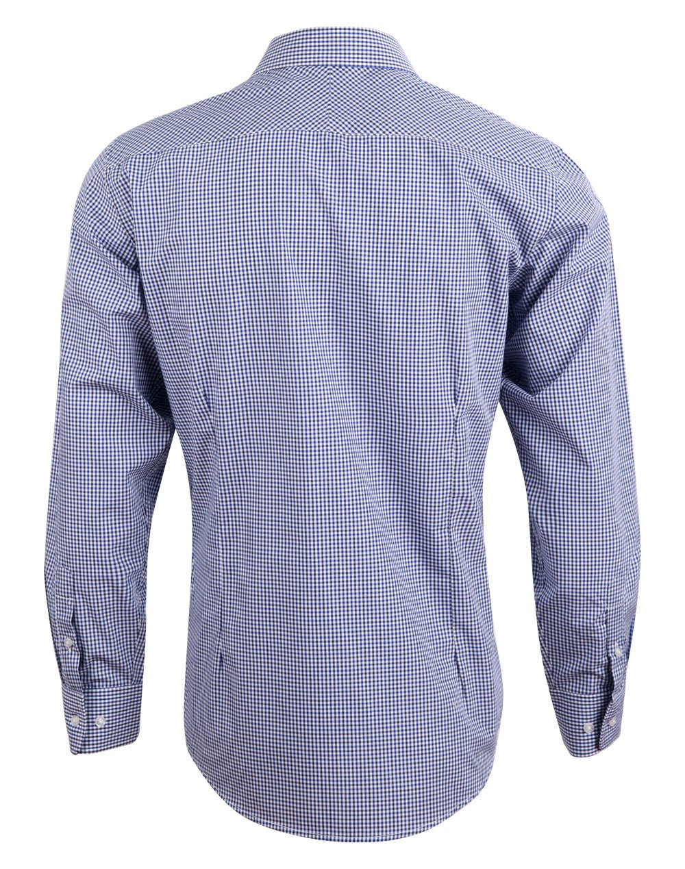 Benchmark M7320L Men’s Multi-Tone Check Long Sleeve Shirt - Icon Tshirts