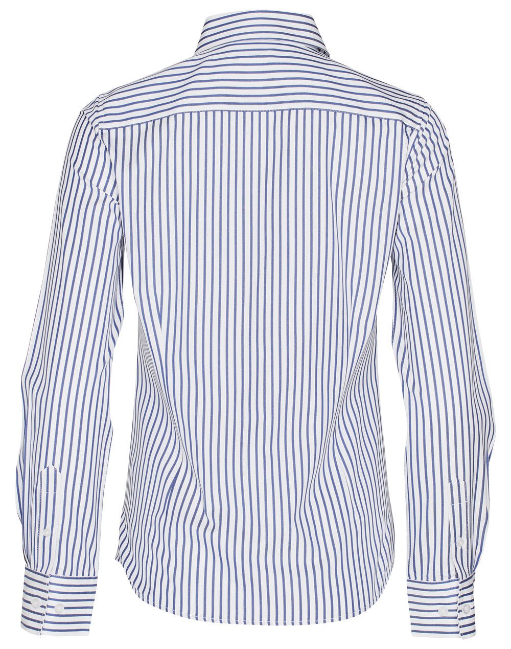 Benchmark M8310L Ladies' Executive Sateen Stripe Long Sleeve Shirt - Icon Tshirts