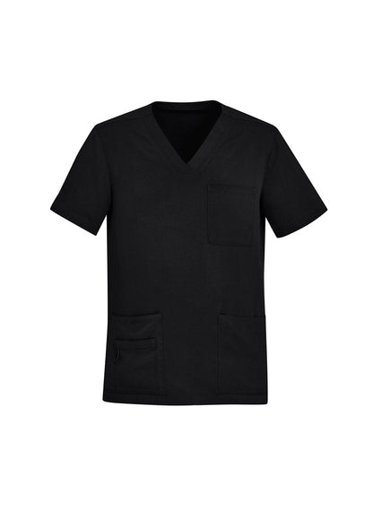 Biz Care Mens Avery V-Neck Scrub Top CST945MS - Icon Tshirts