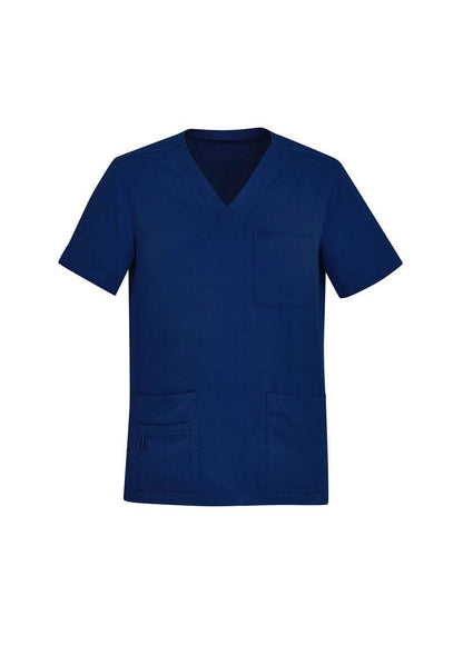 Biz Care Mens Avery V-Neck Scrub Top CST945MS - Icon Tshirts