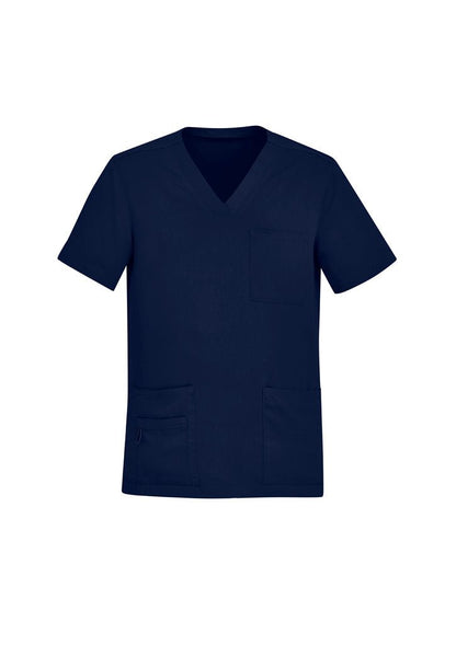 Biz Care Mens Avery V-Neck Scrub Top CST945MS - Icon Tshirts