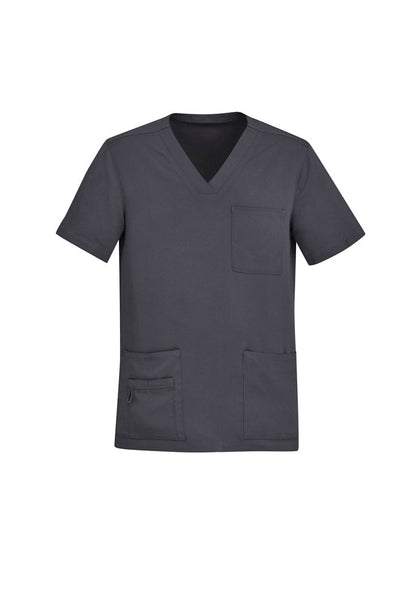Biz Care Mens Avery V-Neck Scrub Top CST945MS - Icon Tshirts