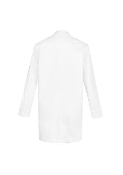 BIZ CARE MENS HOPE LONG LINE LAB COAT CC144ML - Icon Tshirts