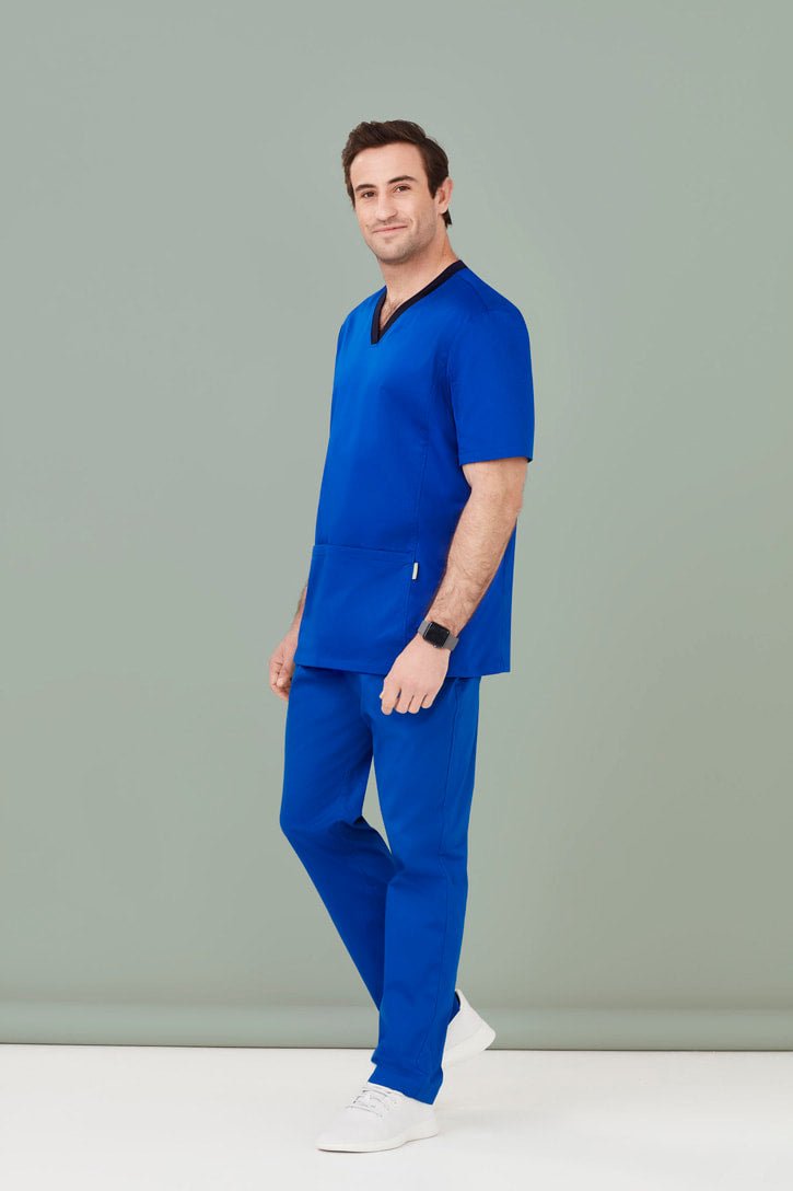 Biz care Mens Riley Straight Scrub Pant CSP047ML - Icon Tshirts