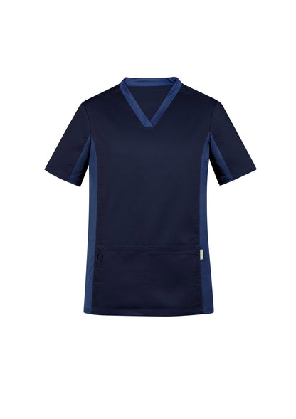 Biz Care Mens Riley V-Neck Scrub Top CST043MS - Icon Tshirts
