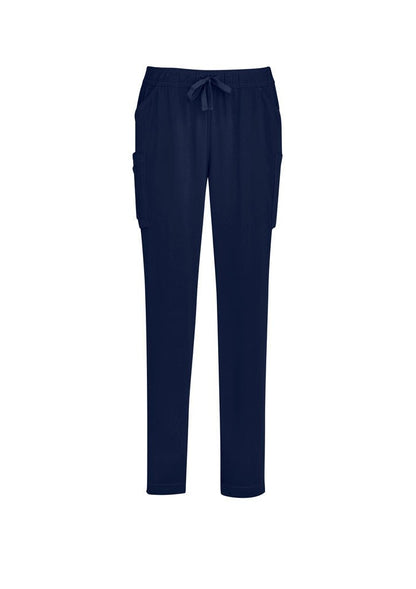 Biz Care Womens Avery Multi-Pockets Slim Leg Pant CSP943LL - Icon Tshirts