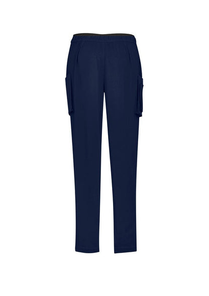 Biz Care Womens Avery Multi-Pockets Slim Leg Pant CSP943LL - Icon Tshirts