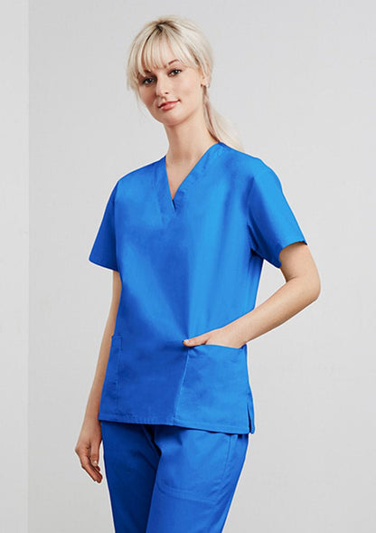 Biz Care Womens Classic Scrub Top H10622 - Icon Tshirts