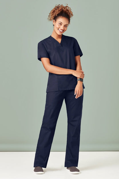 Biz Care Womens Classic Scrub Top H10622 - Icon Tshirts