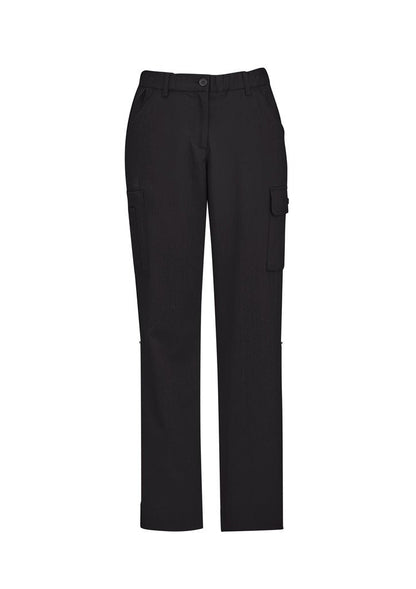 BIZ CARE WOMENS COMFORT WAIST CARGO PANT CL954LL - Icon Tshirts
