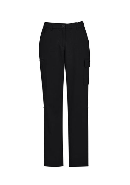 BIZ CARE WOMENS COMFORT WAIST CARGO PANT CL954LL - Icon Tshirts