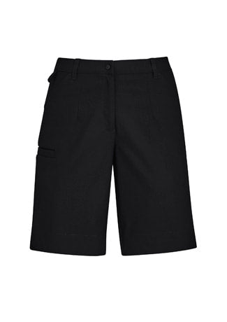 Biz Care Womens Comfort Waist Cargo Short CL957LS - Icon Tshirts