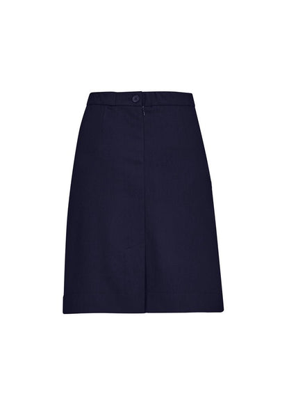 BIZ CARE WOMENS COMFORT WAIST CARGO SKIRT CL956LS - Icon Tshirts