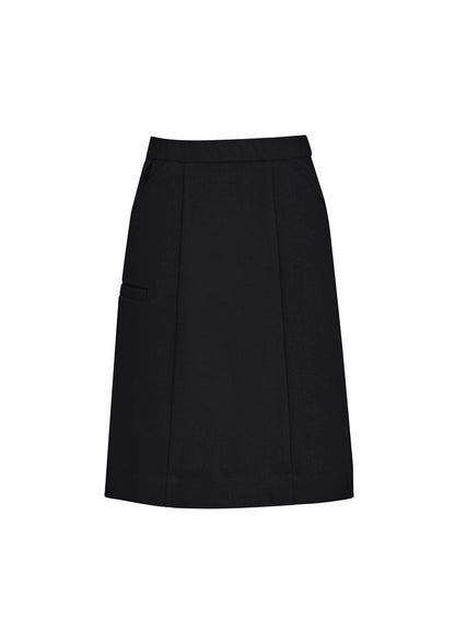 BIZ CARE WOMENS COMFORT WAIST CARGO SKIRT CL956LS - Icon Tshirts