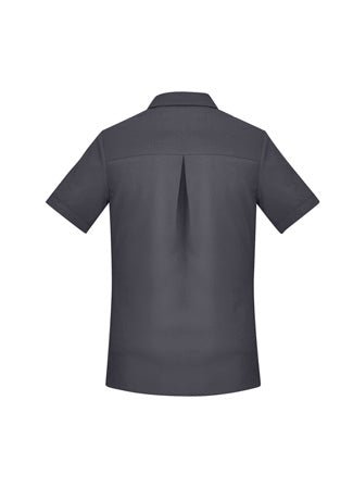 BIZ CARE WOMENS FLORENCE SHORT SLEEVE SHIRT CS947LS - Icon Tshirts