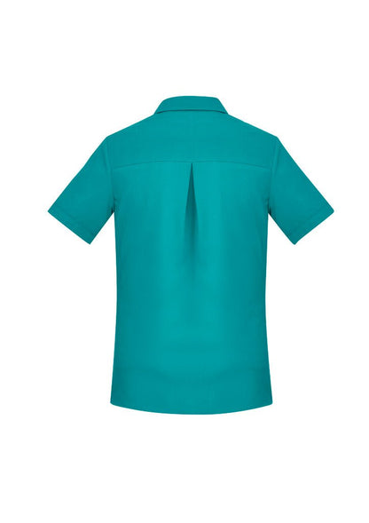 BIZ CARE WOMENS FLORENCE SHORT SLEEVE SHIRT CS947LS - Icon Tshirts