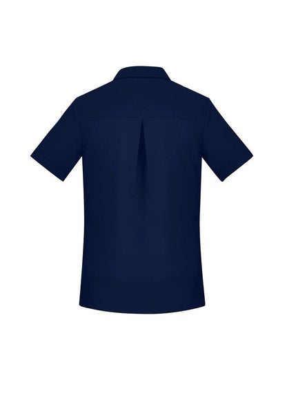 BIZ CARE WOMENS FLORENCE SHORT SLEEVE SHIRT CS947LS - Icon Tshirts