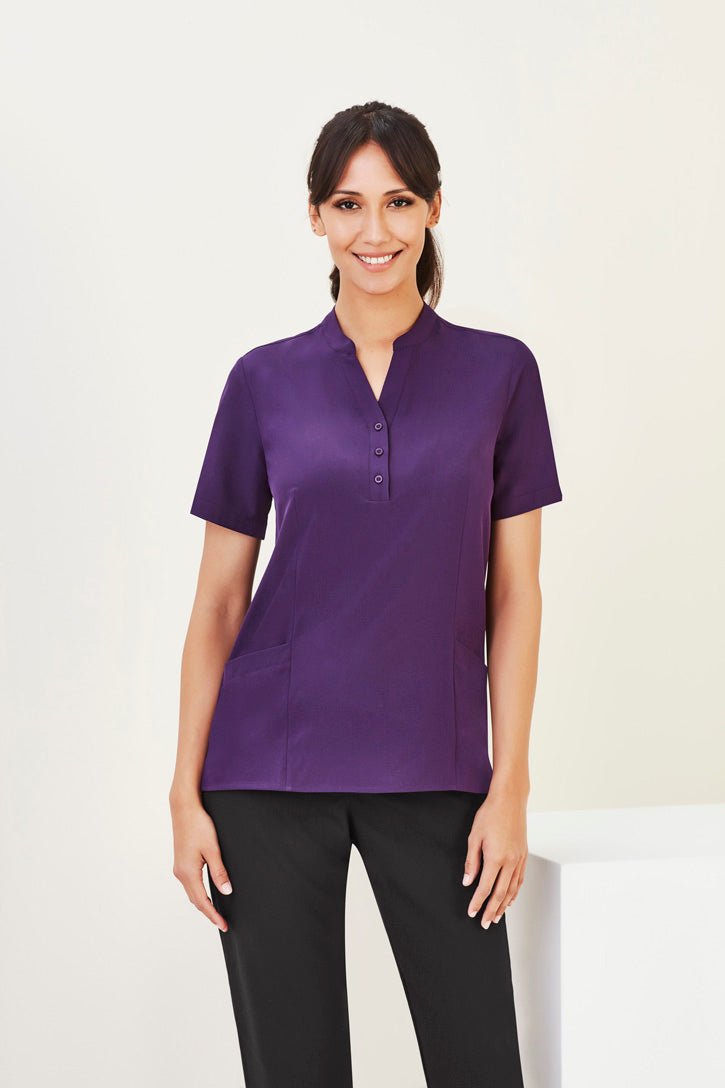 BIZ CARE WOMENS FLORENCE TUNIC CS949LS - Icon Tshirts