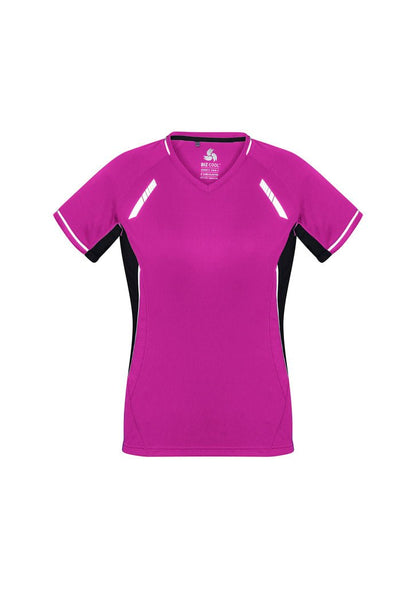 Biz Ladies Renegade Tee T701LS (Sizes 6-16) - Icon Tshirts