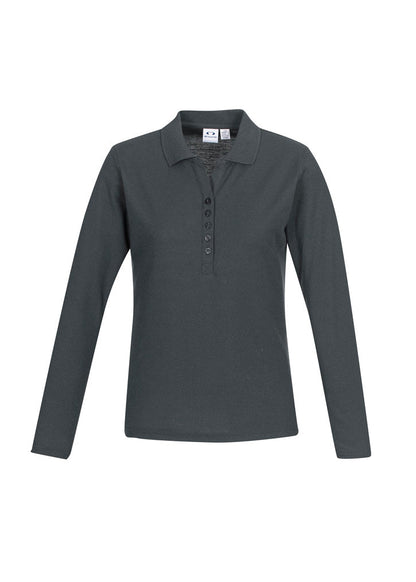 Crew Ladies L/S Polo - P400LL - Icon Tshirts