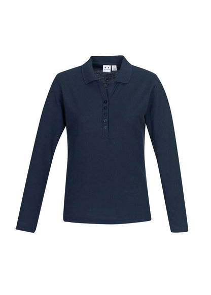 Crew Ladies L/S Polo - P400LL - Icon Tshirts
